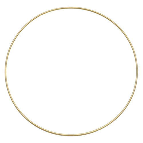 Metallring Guld Matt Dia. 35 cm till scrapbooking, pyssel och hobby