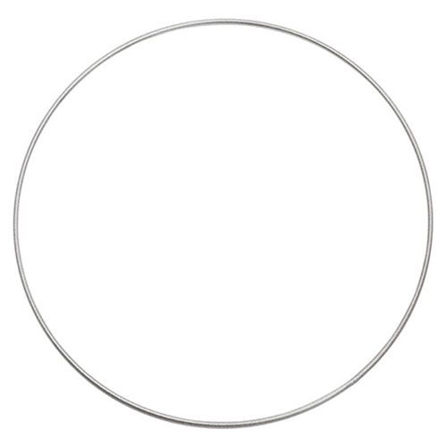Metallring Silver Dia. 10 cm till scrapbooking, pyssel och hobby