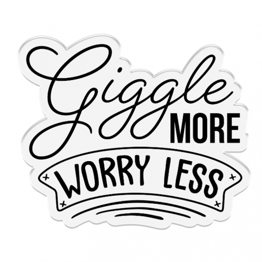 Clearstamps - Crafters Companion - Giggle More