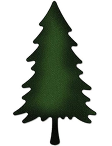 CottageCutz Petites Die Tree Mini 1"X1.8" Jul dies stans