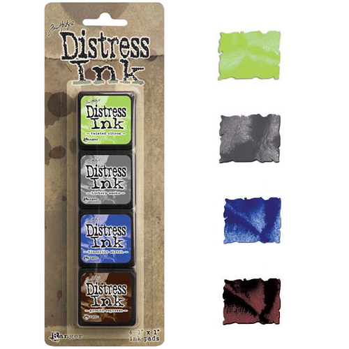 Mini Distress Ink Kit #14 Stämpeldyna till scrapbooking, pyssel och hobby