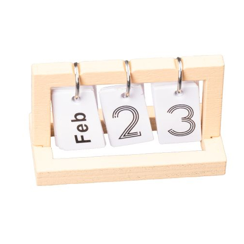 Miniatyr Bläddringskalender 4x2 cm