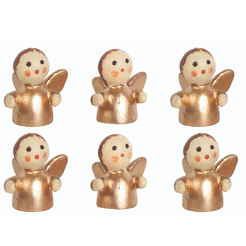 Miniatyr Änglar - Ljustillverkning - 6 st