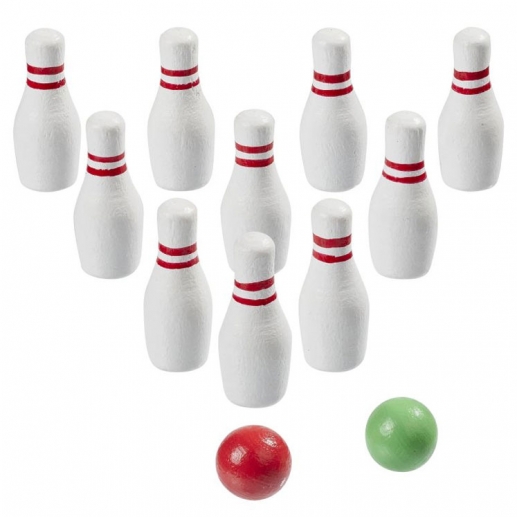 Miniatyr Bowling Set - Käglor