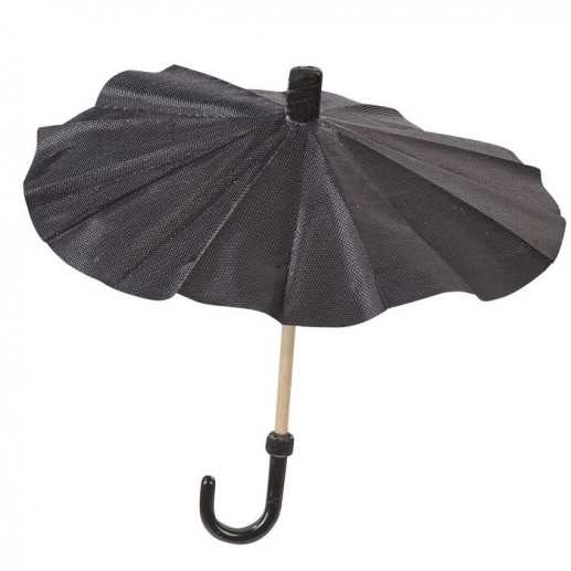 Miniatyr Paraply - Svart - 8 cm