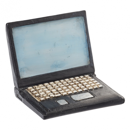 Miniatyr Laptop 4 cm Prylar Accessoar till scrapbooking, pyssel och hobby