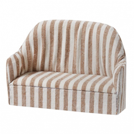 Miniatyr Randig Soffa - 11,5 cm