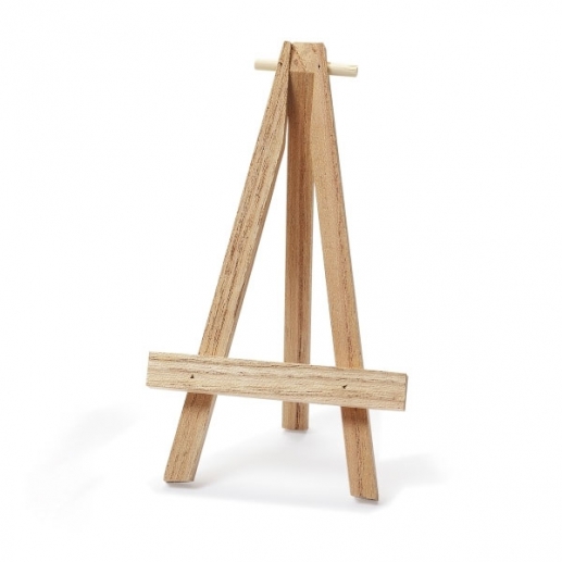 Miniatyr Mini-Staffli i Trä - Höjd: 7 cm - 1 st