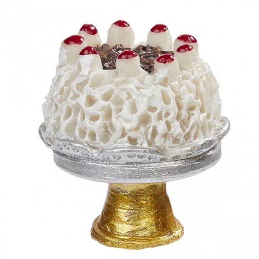 Kök miniatyr redskap kitchen tårta cake