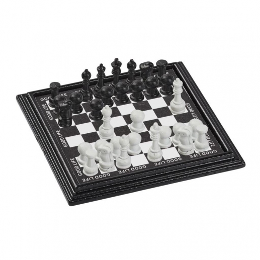 Miniatyr schackspel schackbräde brädspel