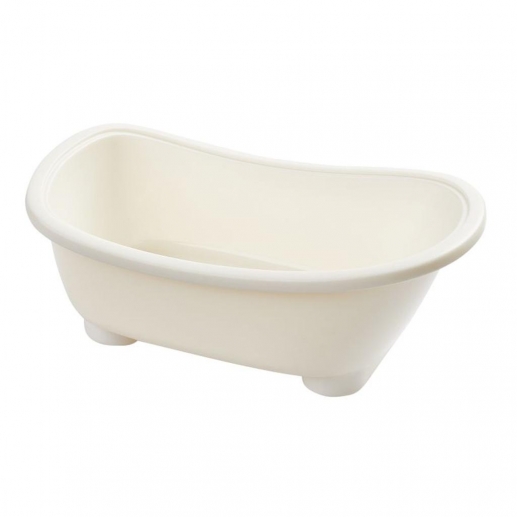 Miniatyr Badkar Klassisk stil Benvit 9,5x4,7x3,9 cm
