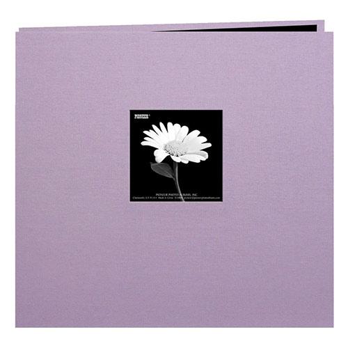 Album 8”x8” Pioneer Book Cloth With Window Misty Lilac