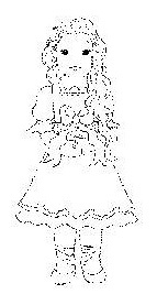 Stämpel EZ-Monterad Molly Med Paket Reprint Stämplar