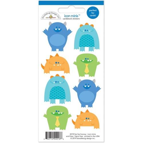 Stickers Icon Minis Monsters Klistermärken