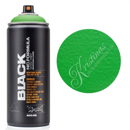 Montana Black 400 ml Irish Green Grön till scrapbooking, pyssel och hobby