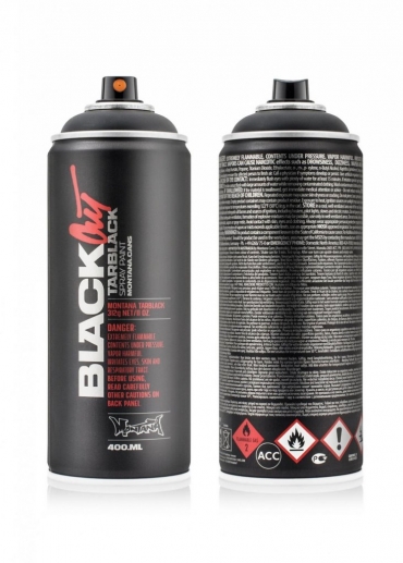 Montana Blackout Tarblack 400 ml till scrapbooking, pyssel och hobby
