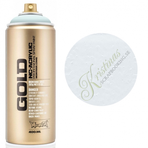 Montana GOLD Sprayfärg Polar Blue 400 ml Ljusblå