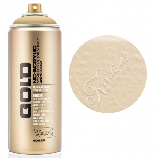 Montana GOLD Sprayfärg Sahara Beige 400 ml