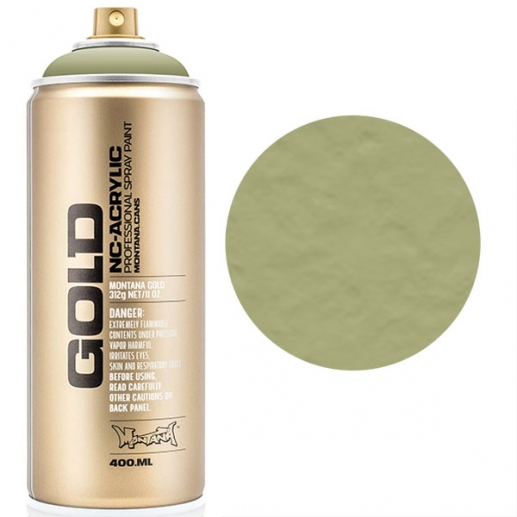 Montana GOLD Sprayfärg - Manila Light - 400 ml - Mossgrön