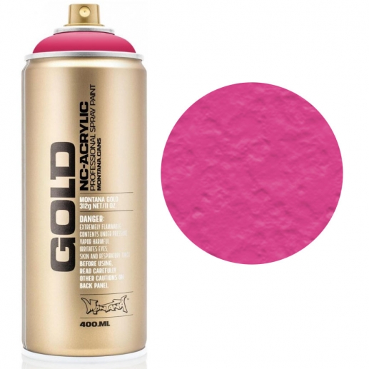 Montana GOLD Sprayfärg Pink 400 ml CeriseRosa