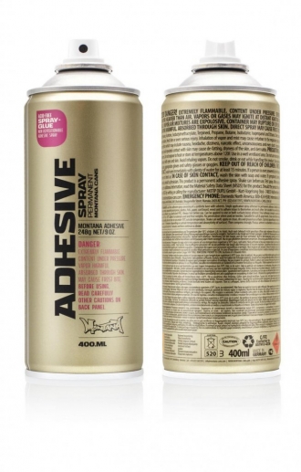 Montana Permanent Adhesive Spray 400ml Spraylim 400 ml
