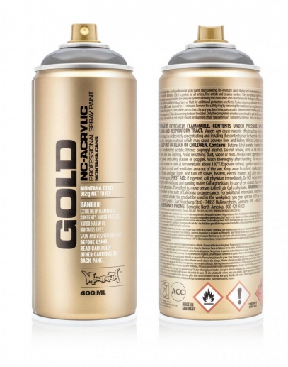 Montana Gold Transparent - 400 ml - Black