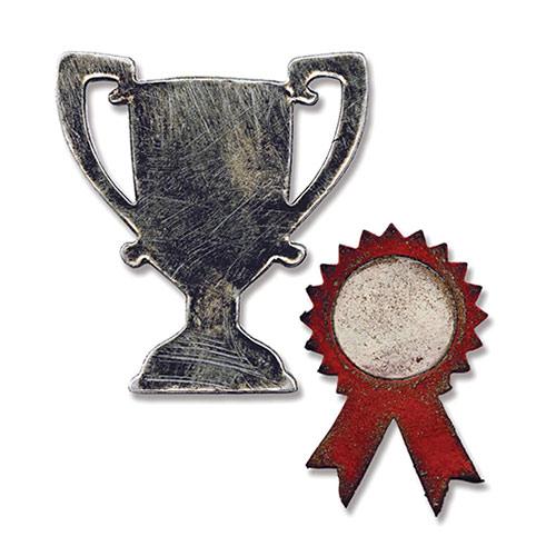 Sizzix Movers & Shapers Magnetic Dies Mini Trophy Prize Ribbon