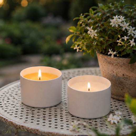 Myggljus med Citronella DIY Egna doftljus Citrus