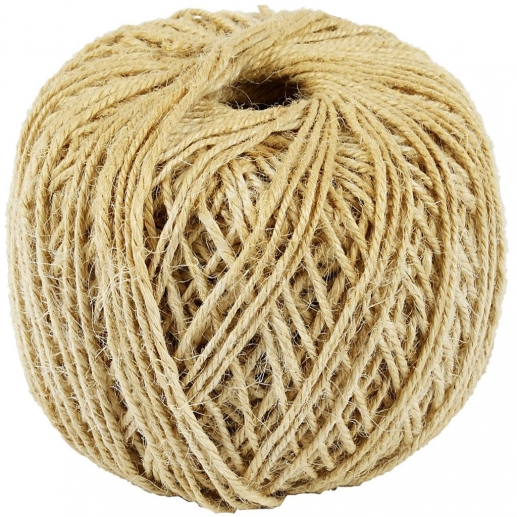 Lintråd Tjocklek 2 mm 180 m Julband till scrapbooking, pyssel och hobby