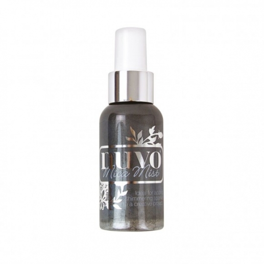 Nuvo Mica Mist Silver Smoke 80 ml till scrapbooking, pyssel och hobby
