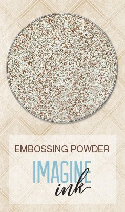 Embossing Pulver Blue Fern Studio Oatmeal Embossingpulver