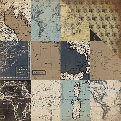 Papper Carta Bella Old World Travel Journaling Cards 3X4