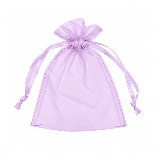 Organzapåse - Lilac - 8 x 10 cm - 12 st