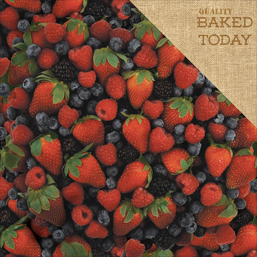 Papper Kaisercraft Bon Appetit Fresh Scrapbooking