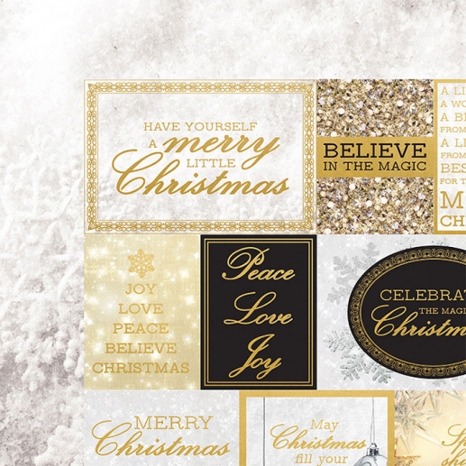 Papper Kaisercraft Glisten Foil Collection Incandescent Scrapbooking