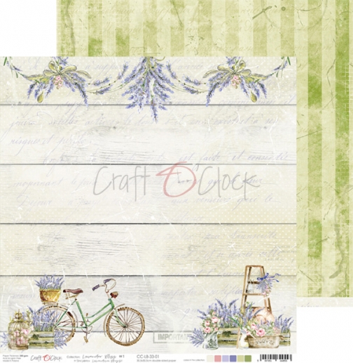 Papper Craft o Clock - Lavender Bliss 01