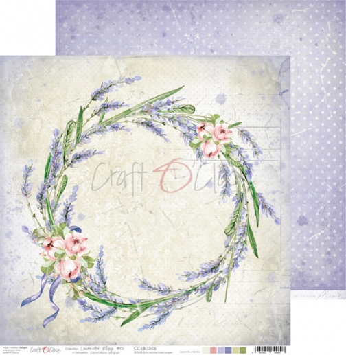 Papper Craft o Clock - Lavender Bliss 06