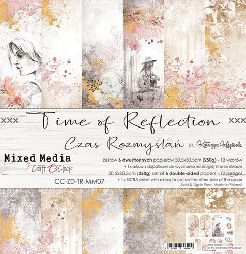 Paper Pack Craft O' Clock - Time of Reflection - 12x12 Tum