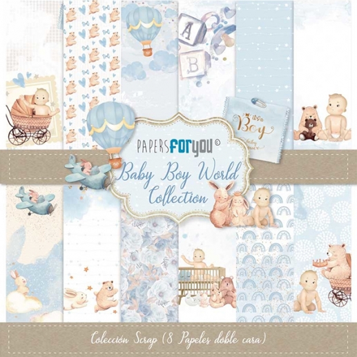 Paper Pack Papers For You - Baby Boy World - 12x12 Tum
