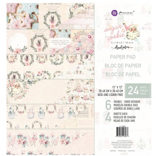 Paper Pack Prima Marketing - Sugar Cookie - 12x12 Tum