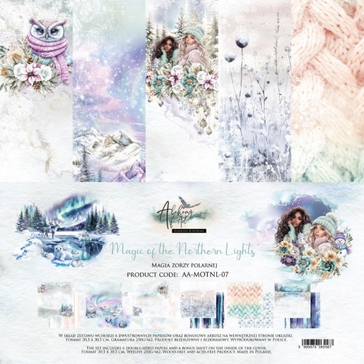 Paper Pad 12x12 - Alchemy of Art - Magic of the Northern Lights