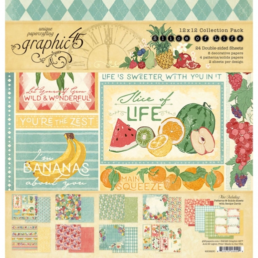Paper Pad 12x12 Tum - Slice of Life - Graphic 45