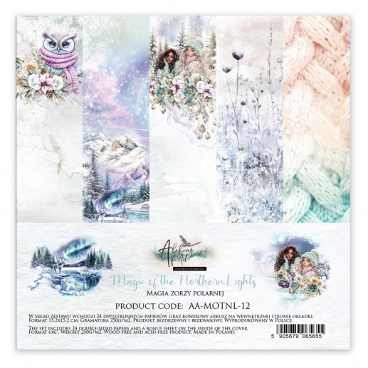 Paper Pad 6x6 - Alchemy of Art - Magic of the Northern Lights