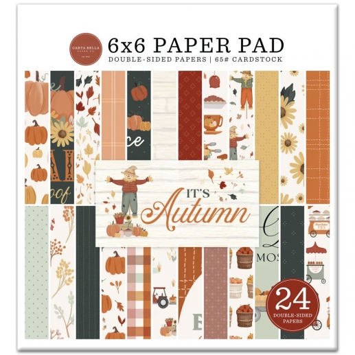 Paper Pad Carta Bella - It's Autumn - 6x6 Tum - 24 ark