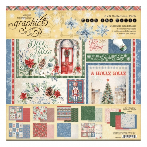 Paper Pad Scrapbooking - Deck the Halls - Graphic 45