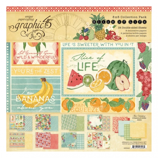 Paper Pad 8x8 Tum - Slice of Life - Graphic 45