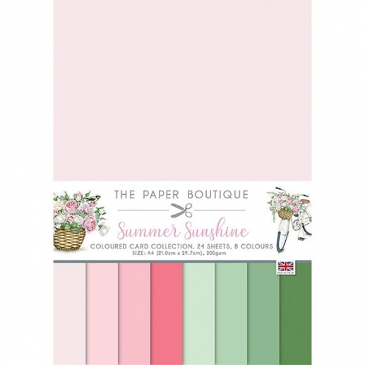 Paper Pad A4 The Paper Boutique - Summer Sunshine - Solids