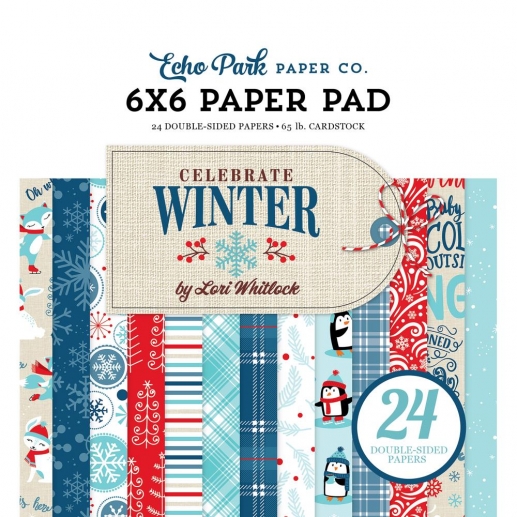 Paper Pack 6 Echo Park - Celebrate Winter