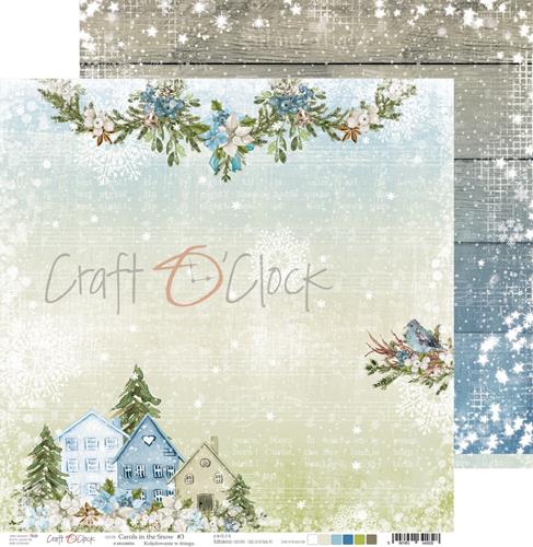 Papper Craft O Clock - Carols in the Snow 3