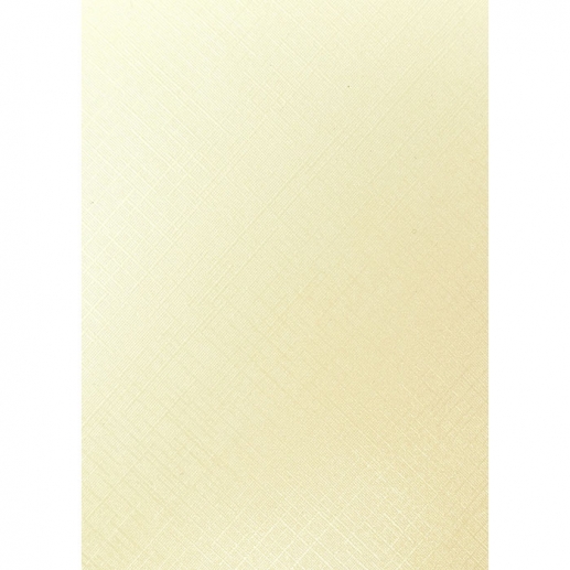 Strukturpapper A4 Holland Creme 20 ark 230 g Pärlemorpapper Metallpapper